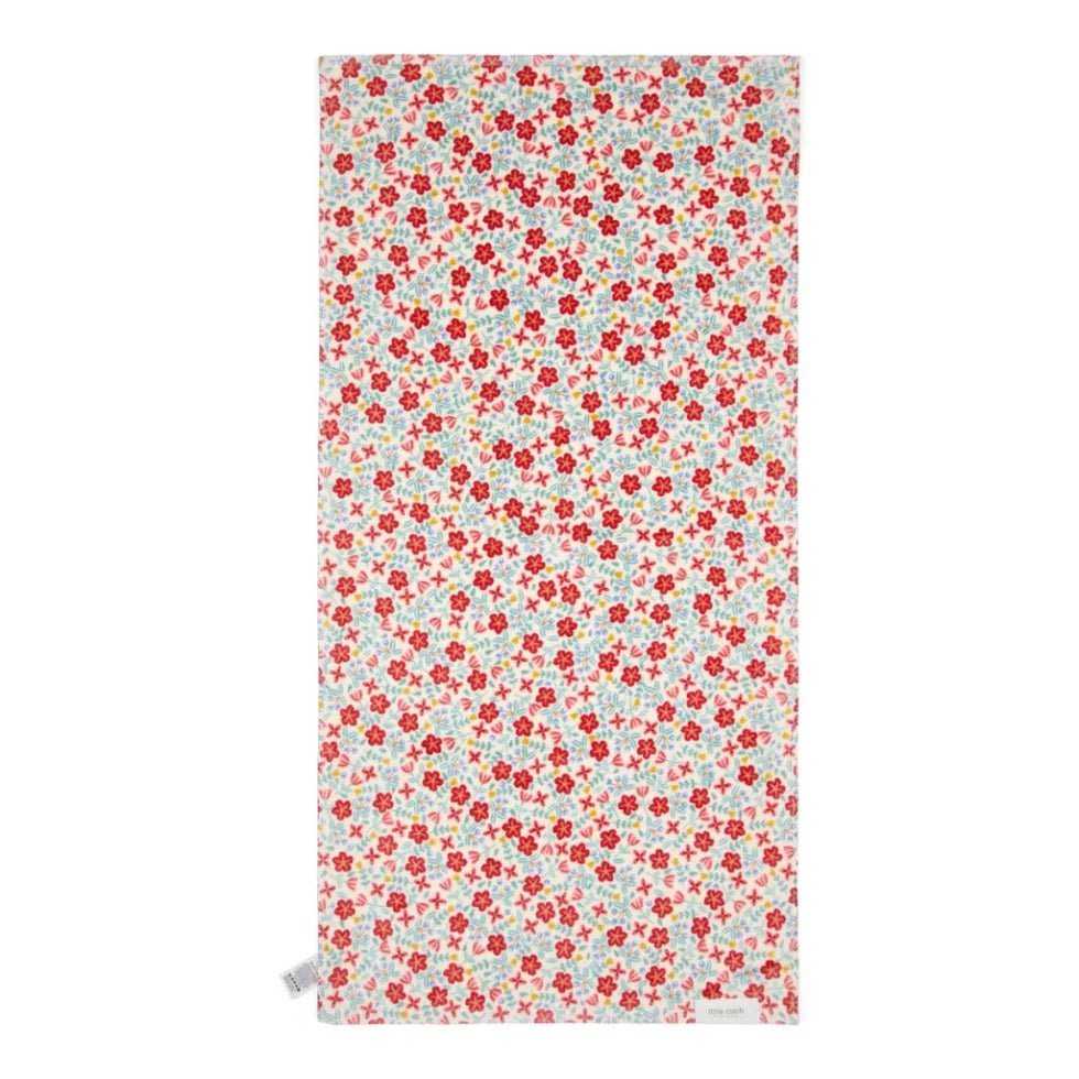 Little Dutch® Strandtörölköző - Sunny Flowers Multi - colour - Little Dutch - Törölköző - OduStore