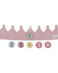 Little Dutch® Születésnapi korona számokkal - pink - Little Dutch - Ünnepi kellékek - OduStore