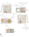 Little Dutch® Textil babakönyv kicsi - Newborn Naturals - Little Dutch - Babajátékok - OduStore
