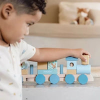 Little Dutch® Vonat építőelemekkel - Forest Friends - Little Dutch - Készségfejlesztők - OduStore