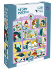 Djeco Story Puzzle - Little Red Riding Hood, 35 Pieces - Little Red Riding Hood