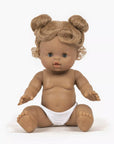 Minikane Gordis doll clothing set - Petal-print T-shirt and Popeye leggings (34/37 cm)