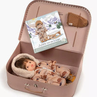 Minikane Bőröndös Játékbaba - Jules Goes Sledding