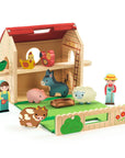 Djeco Mini World Farm Playset