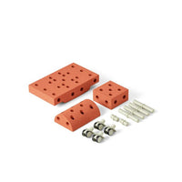 Modu Curiosity set - Burnt orange/Dusty green