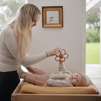 Mushie® Csörgő rágóka - Margaréta - Mushie - Babajátékok - OduStore