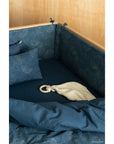 Nobodinoz® Kiságy rácsvédő - gold stella/night blue - Nobodinoz - Textil