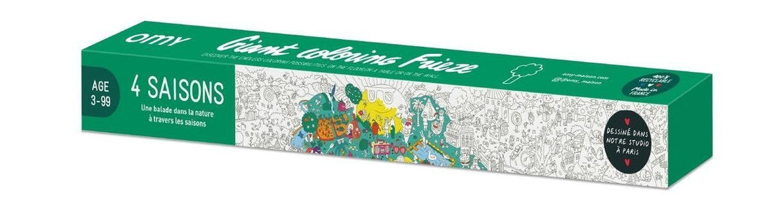 OMY® Dobozos színező - 4 Season - OMY - Kreatív