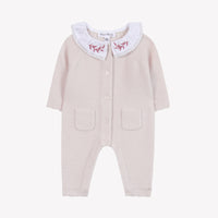 Tartine et Chocolat Rugdalózó - Rose pâle col broderie