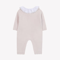 Tartine et Chocolat Rugdalózó - Rose pâle col broderie