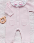 Tartine et Chocolat Play Mat - Pale Pink Embroidered Collar