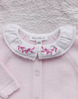 Tartine et Chocolat Play Mat - Pale Pink Embroidered Collar