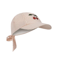 Konges Sløjd Ellie Bow Hat - Peony Stripe