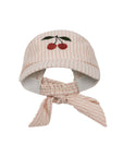 Konges Sløjd Ellie Bow Hat - Peony Stripe