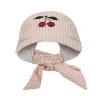 Konges Sløjd Ellie Bow Hat - Peony Stripe