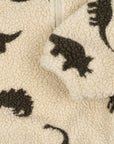 Konges Sløjd Jody Teddy Pulóver - Dino Silhouette