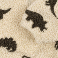 Konges Sløjd Jody Teddy Pulóver - Dino Silhouette