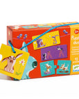 Djeco Párosító puzzle - Ellentétek, 24 db-os - Opposites