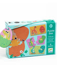 Djeco Matching Puzzle - Whose Egg Is It?, 12 pcs - Funny Eggs