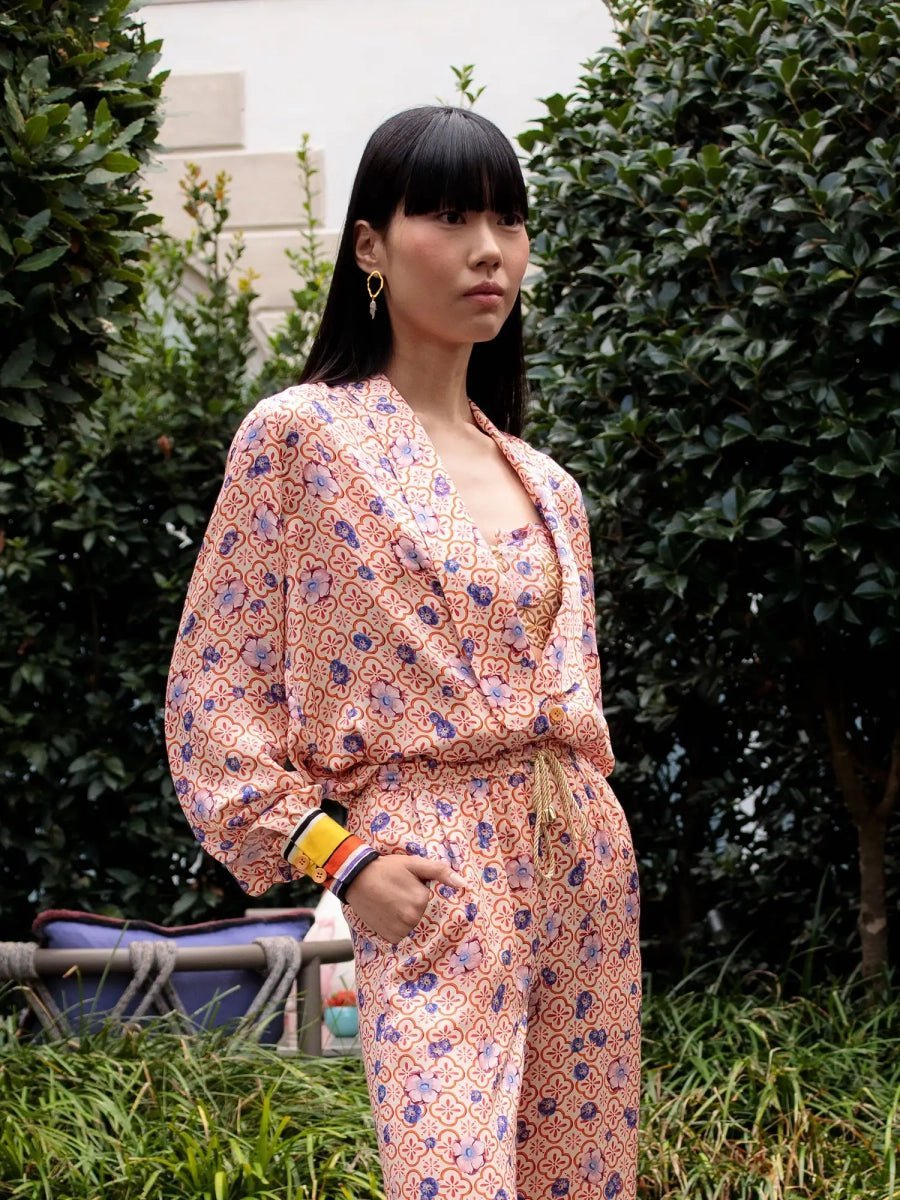 Pelso® Amaryllis sálgalléros blúz - Bright Bloom - Pelso - Felnőtt ruházat - OduStore