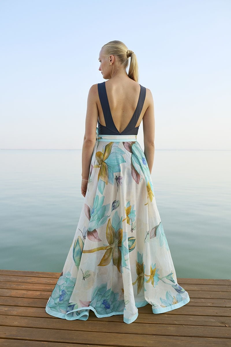 Pelso® Iris Maxi Szoknya - Tavirózsa Azúr - Pelso - Felnőtt ruházat - OduStore