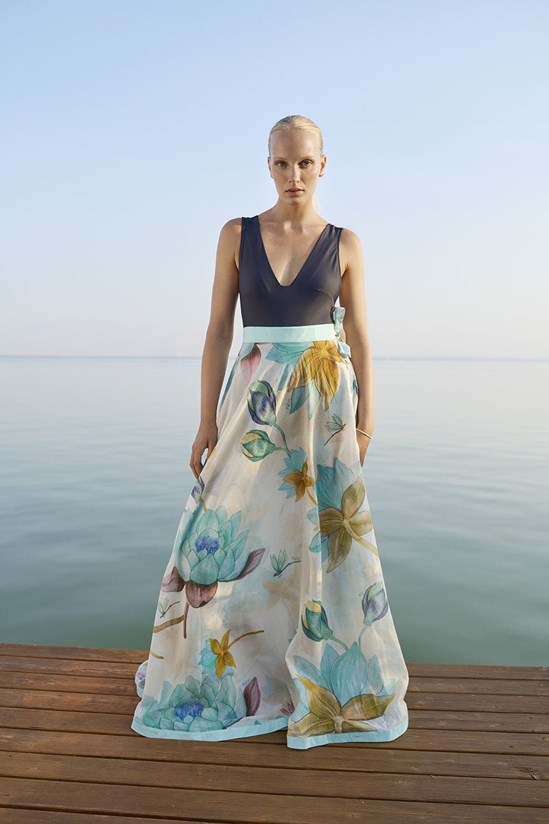 Pelso® Iris Maxi Szoknya - Tavirózsa Azúr - Pelso - Felnőtt ruházat - OduStore