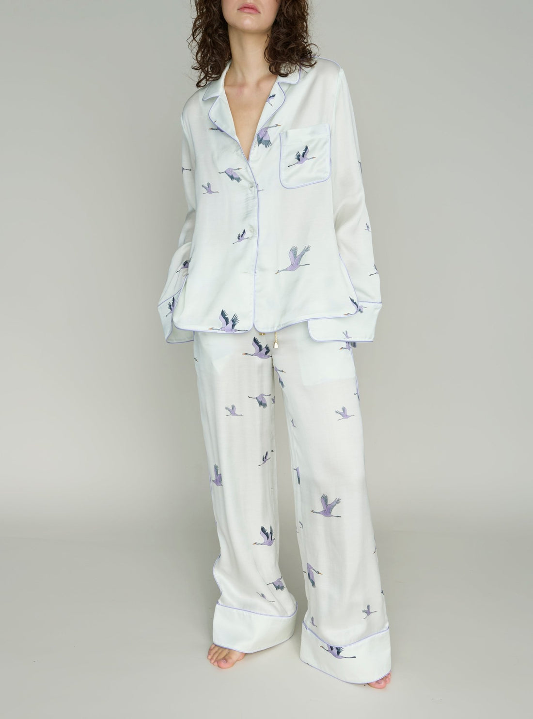 Pelso® KAALI Pizsama - Fehér/Darvak - Pelso - Felnőtt ruházat - OduStore