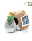 Totoro plush in a tree trunk - My Neighbor Totoro