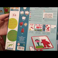 Djeco Tangram - Shape recognition - Eduludo shapes