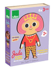 Vilac Fa öltöztetős puzzle - Jade