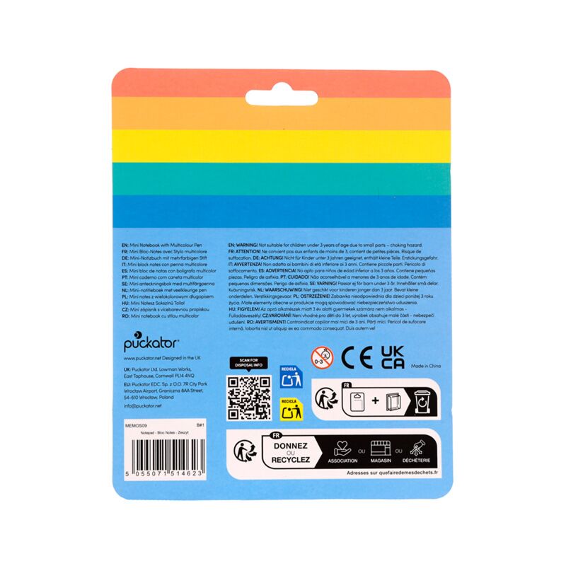 Puckator® Mini Plüss Napló, A7 & Sokszínű Toll (4 Szín) Szett - Unikornis Varázslat - Puckator - Apró kincsek - OduStore