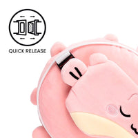 Puckator® Utazópárna Szemmaszkkal, Plüss RELAXEAZZZ - Puff, a Gömbhal - Édes Állatok - Puckator - Utazó játékok - OduStore