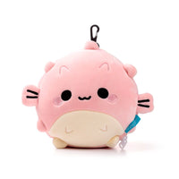 Puckator® Utazópárna Szemmaszkkal, Plüss RELAXEAZZZ - Puff, a Gömbhal - Édes Állatok - Puckator - Utazó játékok - OduStore