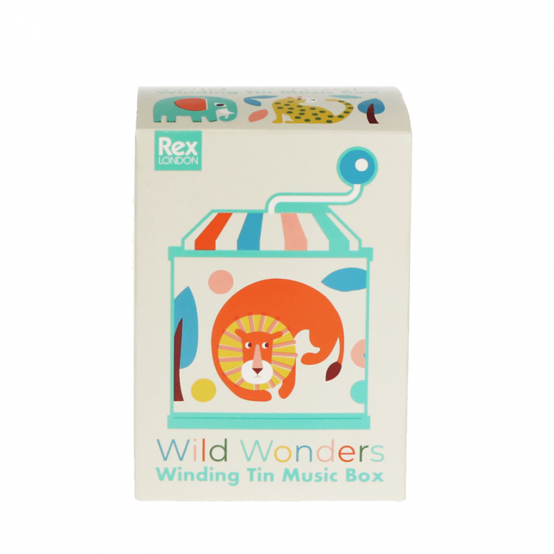 Rex London® Fém zenedoboz - Wild Wonders - Rex London - Apró kincsek - OduStore