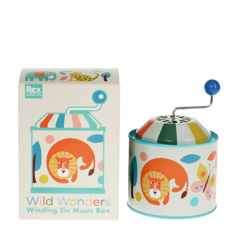 Rex London® Fém zenedoboz - Wild Wonders - Rex London - Apró kincsek - OduStore