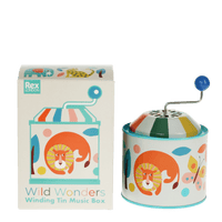 Rex London® Fém zenedoboz - Wild Wonders - Rex London - Apró kincsek - OduStore