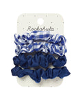 Rockahula® Check and Satin Scrunchie Set Blue - Rockahula - Ékszerek, kellékek - OduStore