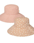 Rockahula Kids Daisy Gingham kifordítható napkalap - Rockahula - Kalap