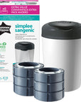 Tommee Tippee Simplee sagnetic pelenkakuka 6db utántöltővel