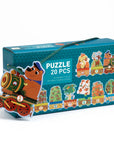 Djeco Sequence Puzzle - I count to 10, 20-piece