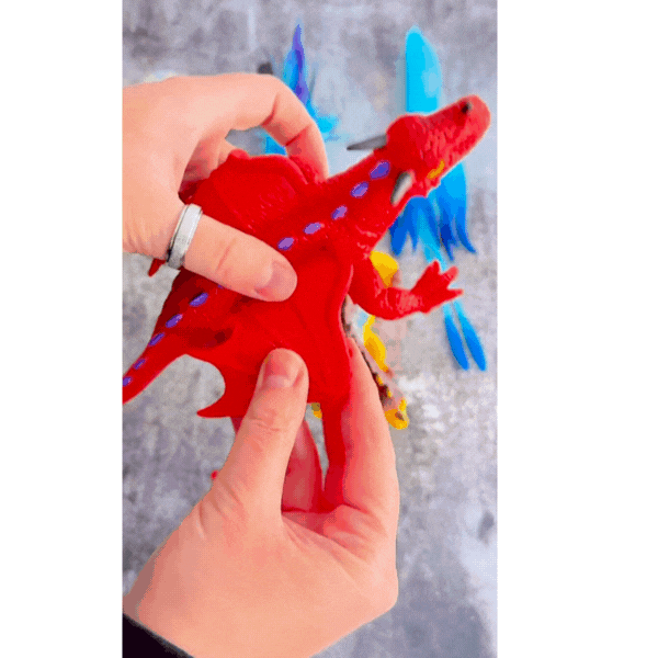 Rex London Squishy - Red dragon