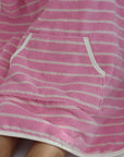 SunnyLife® Fürdőponcsó - Cotton Candy Pink Stripe - SunnyLife - Nyári kellékek - OduStore