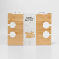 SunnyLife® Hordozható Piknikasztal - Le Weekend Natural - SunnyLife - Nyári kellékek - OduStore