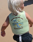 SunnyLife Úszómellény - Shred turtle aqua