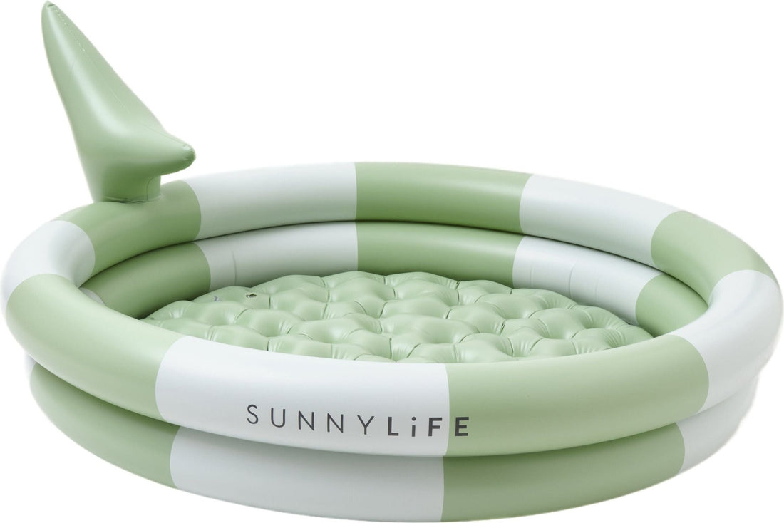 SunnyLife® Medence - Shark Tribe khaki - SunnyLife - Vízijátékok