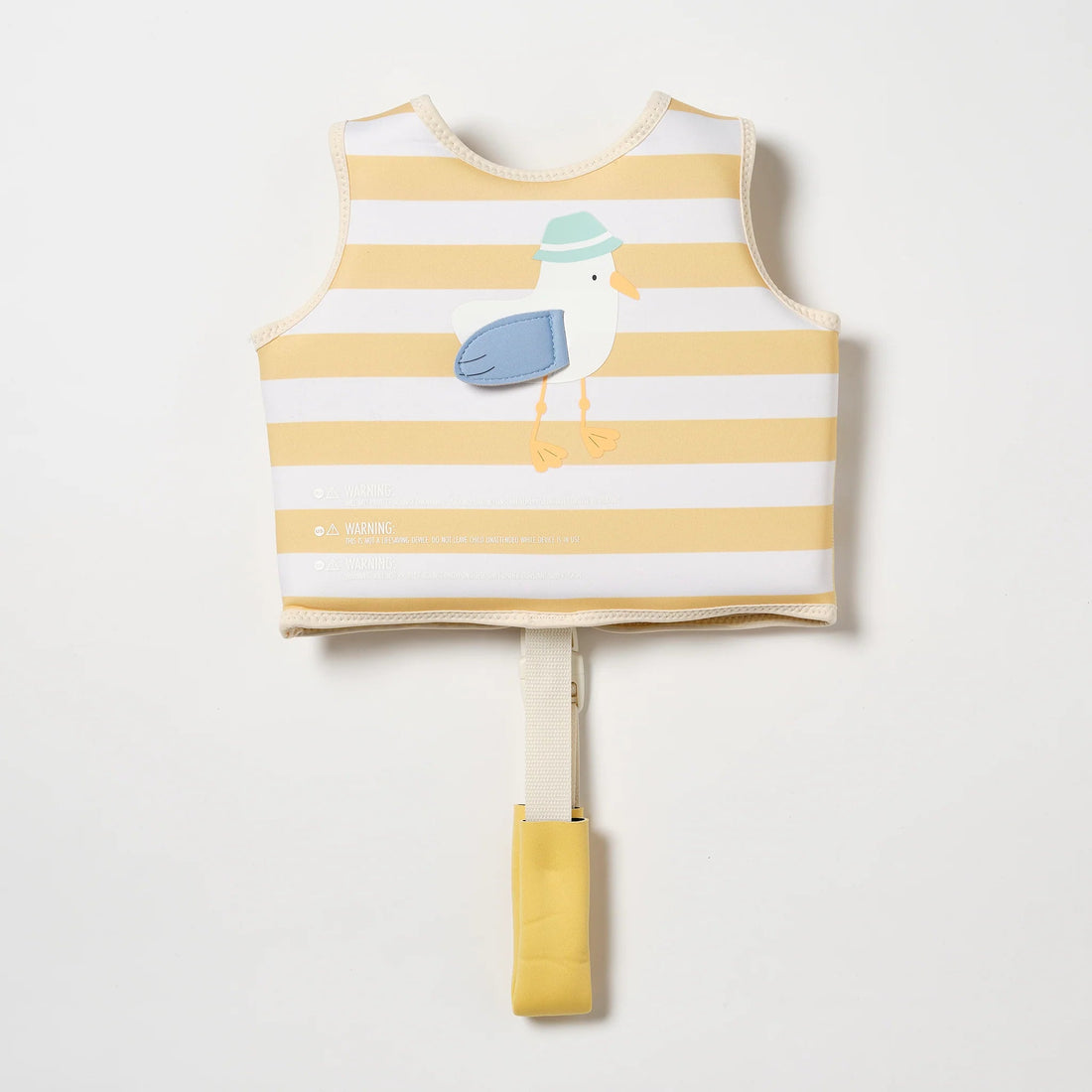 SunnyLife® Úszómellény - Sid the Seagull Mustard Stripe - SunnyLife - Nyári kellékek - OduStore