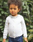 Tartine et Chocolat® Cardigan Ecru maille ajourée Kardigán - Tartine et Chocolat - Felsők és pulóverek - OduStore