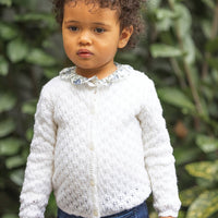 Tartine et Chocolat® Cardigan Ecru maille ajourée Kardigán - Tartine et Chocolat - Felsők és pulóverek - OduStore