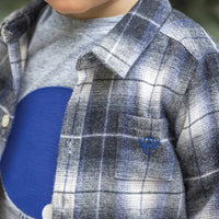 Tartine et Chocolat® Chemise Gris à carreaux coton Ing - Tartine et Chocolat - Pólók, ingek - OduStore