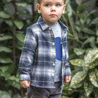 Tartine et Chocolat® Chemise Gris à carreaux coton Ing - Tartine et Chocolat - Pólók, ingek - OduStore